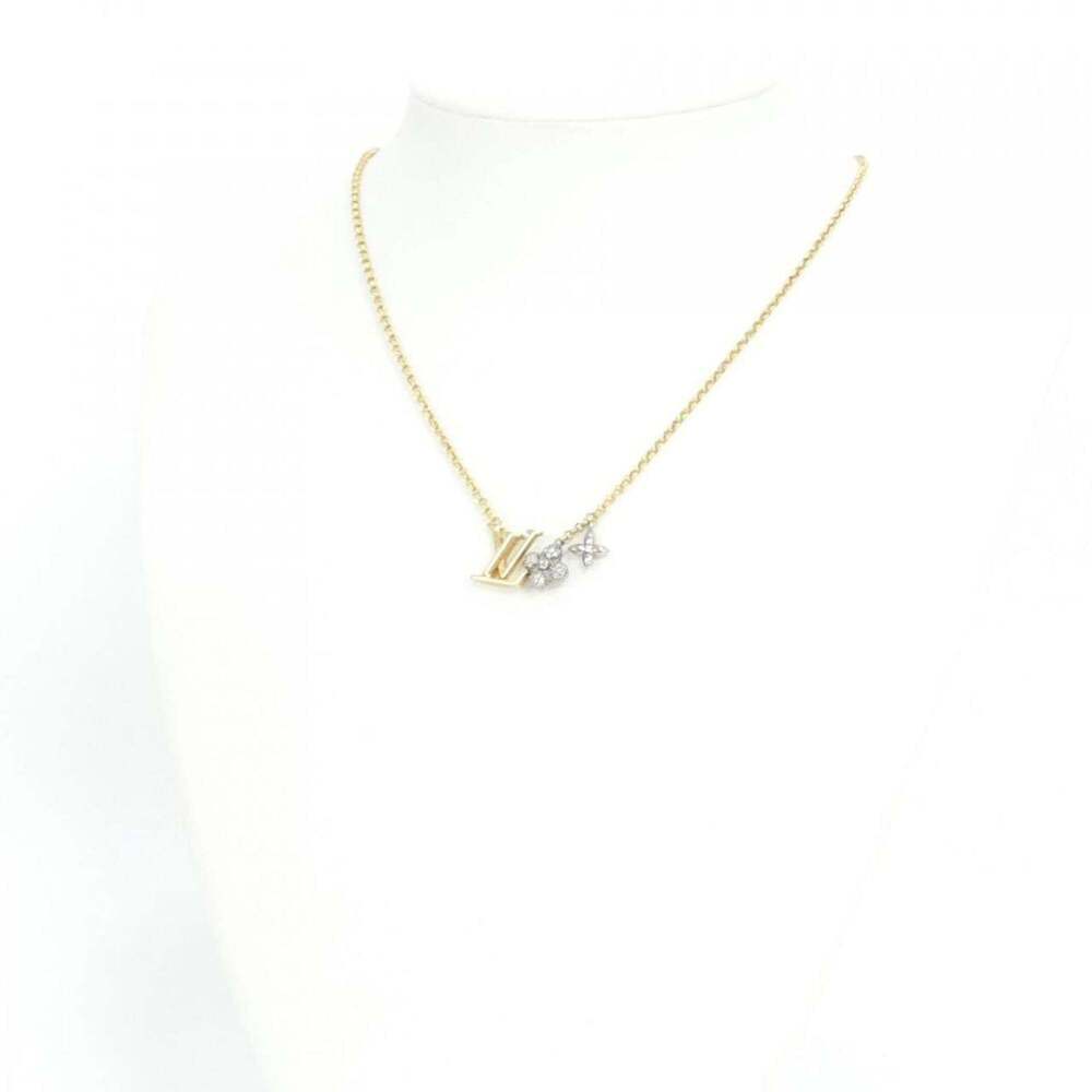 LOUIS VUITTON Gold Necklace - Picture 6 of 6